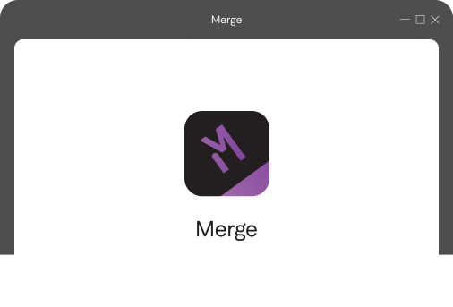 Merge icon